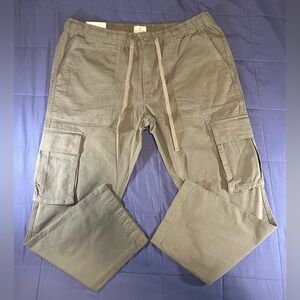 Mutual Weave Men's 3XL Pull-On Cargo Relaxed Taper Hutchinson Green NWT